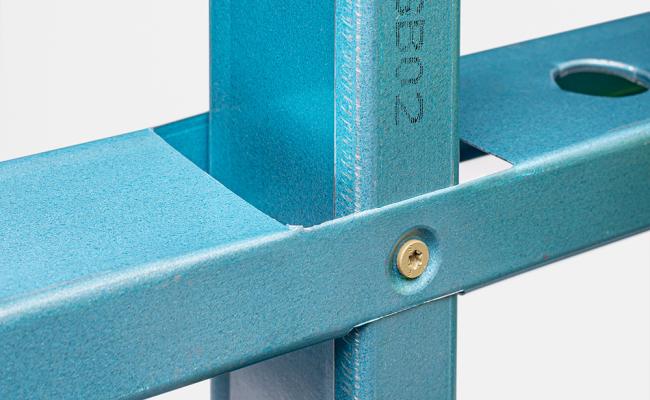 Hero Erecting Wall Frames Supaloc Double Stud to Noggin Close up