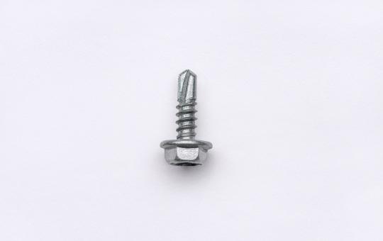 Self-drilling hex head screw