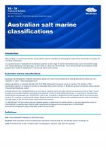 BlueScope Technical Bulletin TB-35 Australian salt marine classifications thumbnail