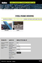 Buildex Steel Frame Housing screws website thumbnail