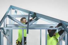 Attach a roof truss video