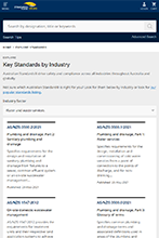 Standards Australia Store website thumbnail